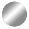 Eveline wandspiegel - Ø80 cm - Goud