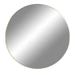 Eveline wandspiegel - Ø80 cm - Goud