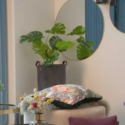 Eveline wandspiegel Goud - Ø80