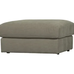Family hocker warm grijs