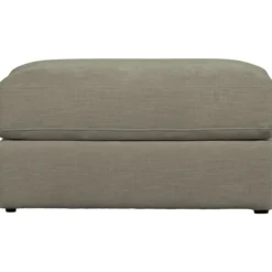 Family hocker warm grijs