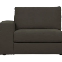 Family 1-zits element met arm links antraciet