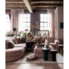 Family 1-zits element met arm rechts roze