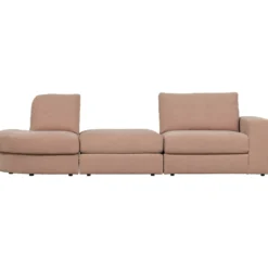 Family 1-zits element ronde hoek links roze