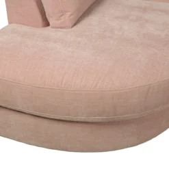 Family 1-zits element ronde hoek links roze