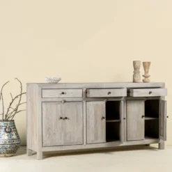 Fanish - Mangohouten Dressoir Mediterraan