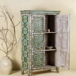 Faridpur - Handbeschilderde Vintage Kast