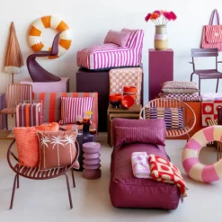 Fauteuil Barry fuchsia