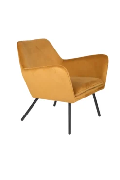Fauteuil Bon velvet Goud