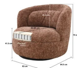Fauteuil Bo terra
