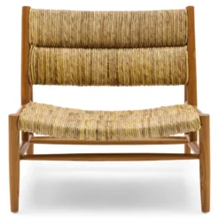 Fauteuil David natural teakhout