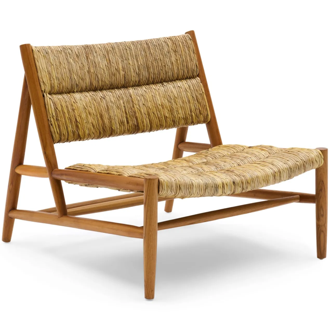 Fauteuil David natural teakhout
