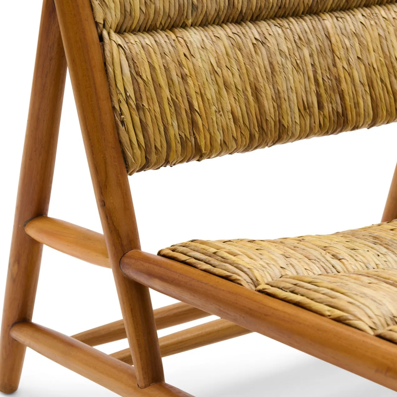 Fauteuil David natural teakhout