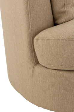 Fauteuil 360º donkerbeige