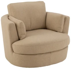 Fauteuil 360º donkerbeige