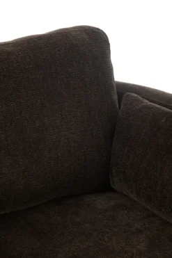 Fauteuil 360º donkerbruin