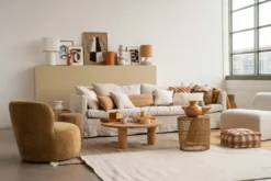 Fauteuil Farrell mustard