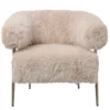 Fauteuil Fluffy Beige