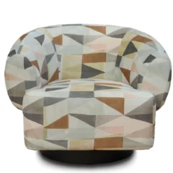Fauteuil Izzy retro pastel