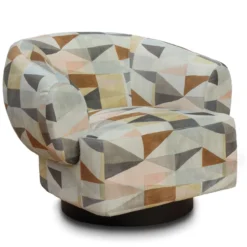 Fauteuil Izzy retro pastel