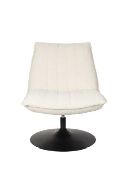 Fauteuil JAX OFF wit bouclé