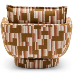 Fauteuil Jules retro brown