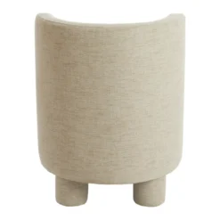 Fauteuil Kamova chenille zand crème
