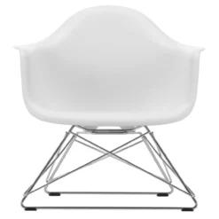 Fauteuil LAR RE chroom Cotton White