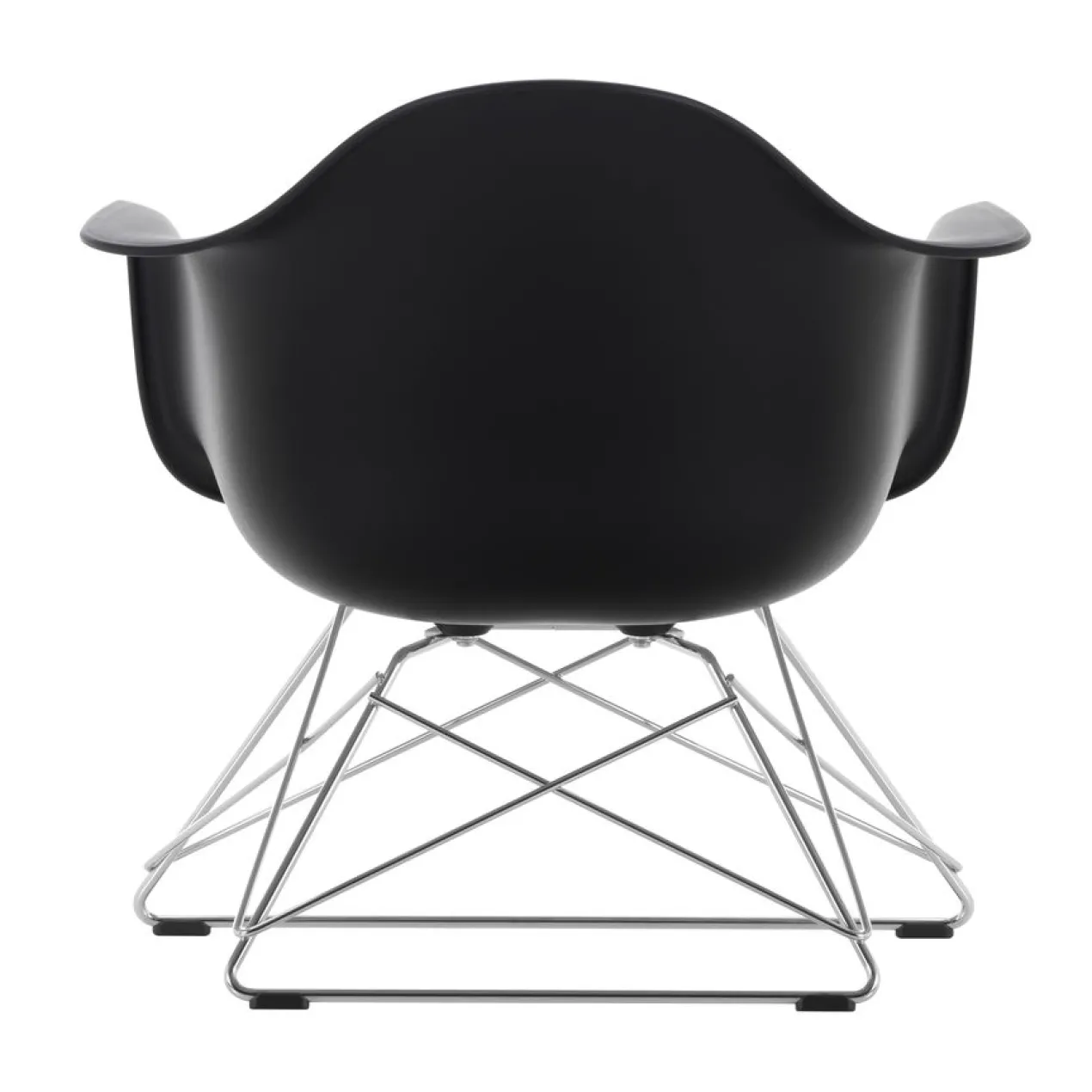 Fauteuil LAR RE chroom Deep Black