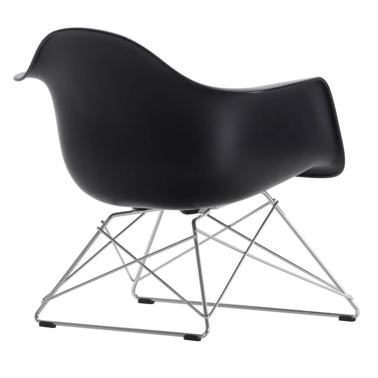 Fauteuil LAR RE chroom Deep Black