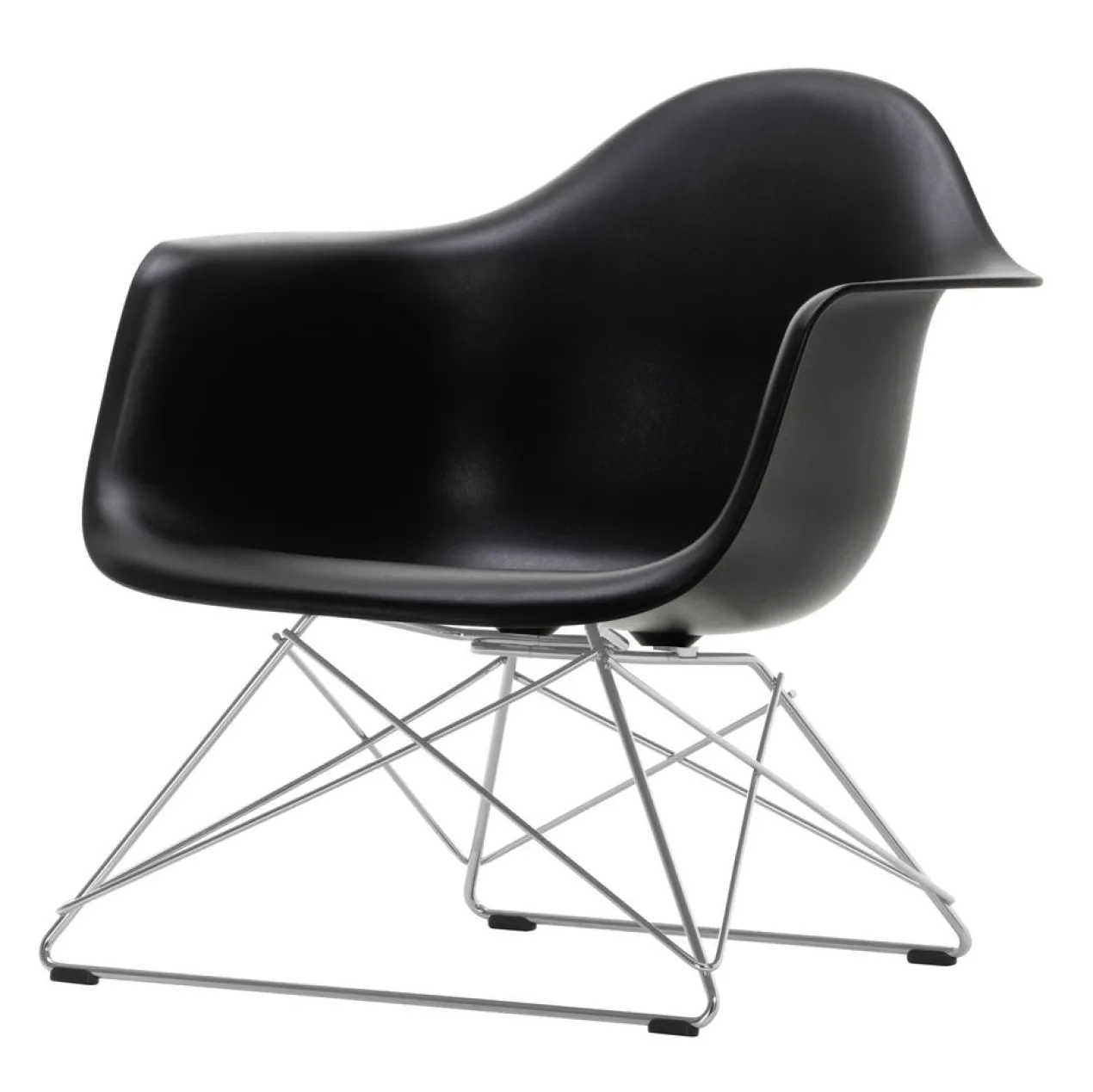 Fauteuil LAR RE chroom Deep Black