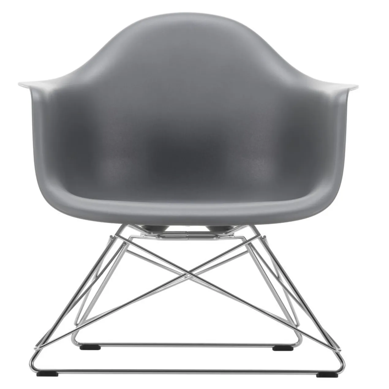 Fauteuil LAR RE chroom Granite Grey