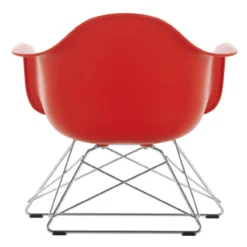 Fauteuil LAR RE chroom Poppy Red