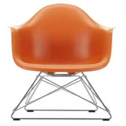Fauteuil LAR RE chroom Rusty Orange
