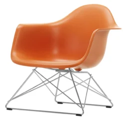 Fauteuil LAR RE chroom Rusty Orange