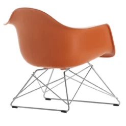 Fauteuil LAR RE chroom Rusty Orange
