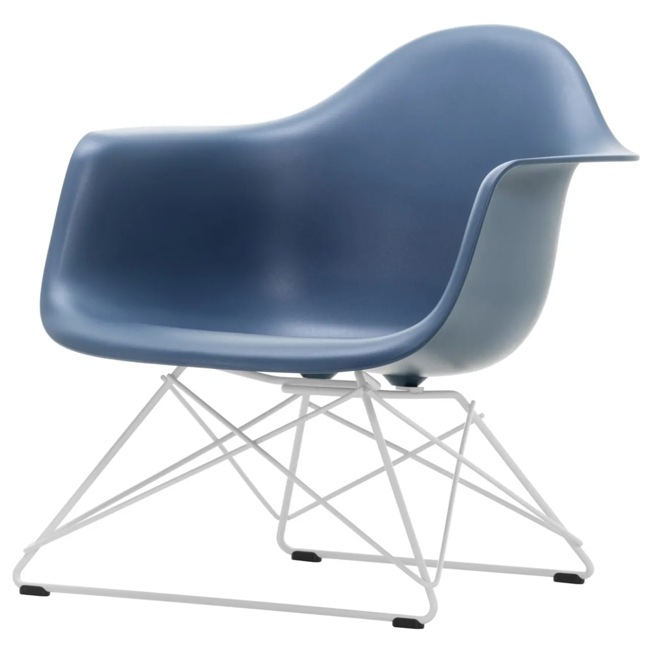 Fauteuil LAR RE wit Sea Blue