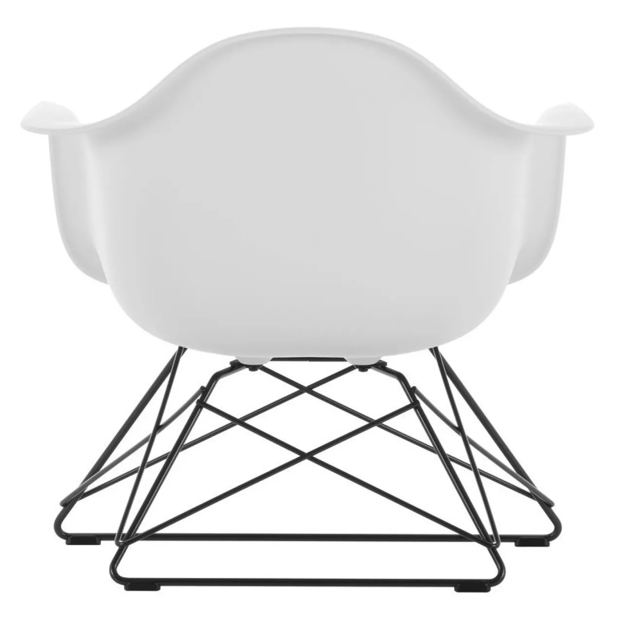 Fauteuil LAR RE zwart Cotton White