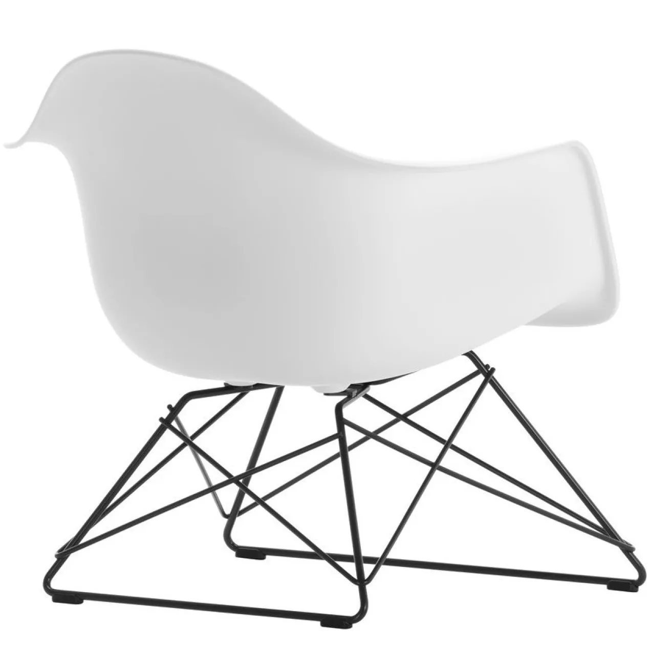 Fauteuil LAR RE zwart Cotton White