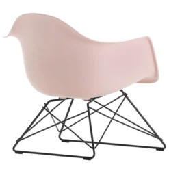 Fauteuil LAR RE zwart Pale Rose
