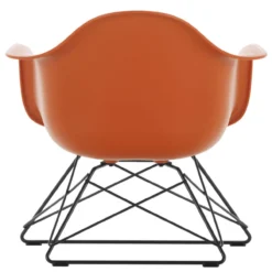 Fauteuil LAR RE zwart Rusty Orange