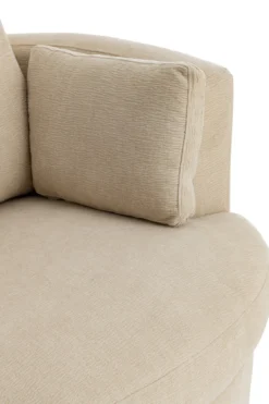 Fauteuil 360º lichtbeige