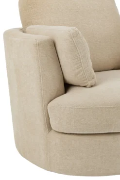 Fauteuil 360º lichtbeige