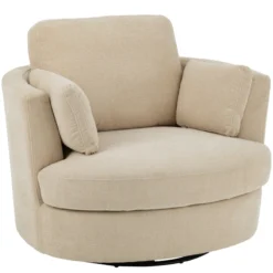 Fauteuil 360º lichtbeige