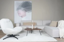 Fauteuil Lily boucle nat