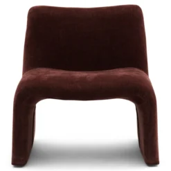 Fauteuil Lowel maroon