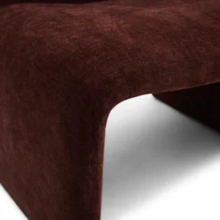 Fauteuil Lowel maroon