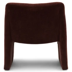 Fauteuil Lowel maroon