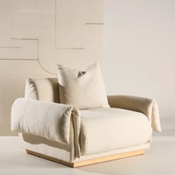 Fauteuil Rikki Beige