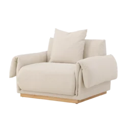 Fauteuil Rikki Beige